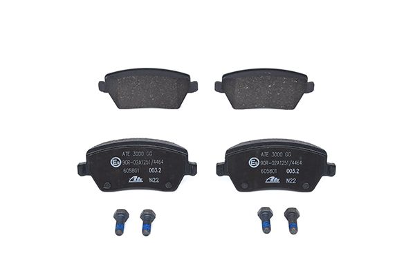 Bremsbelagsatz, Scheibenbremse