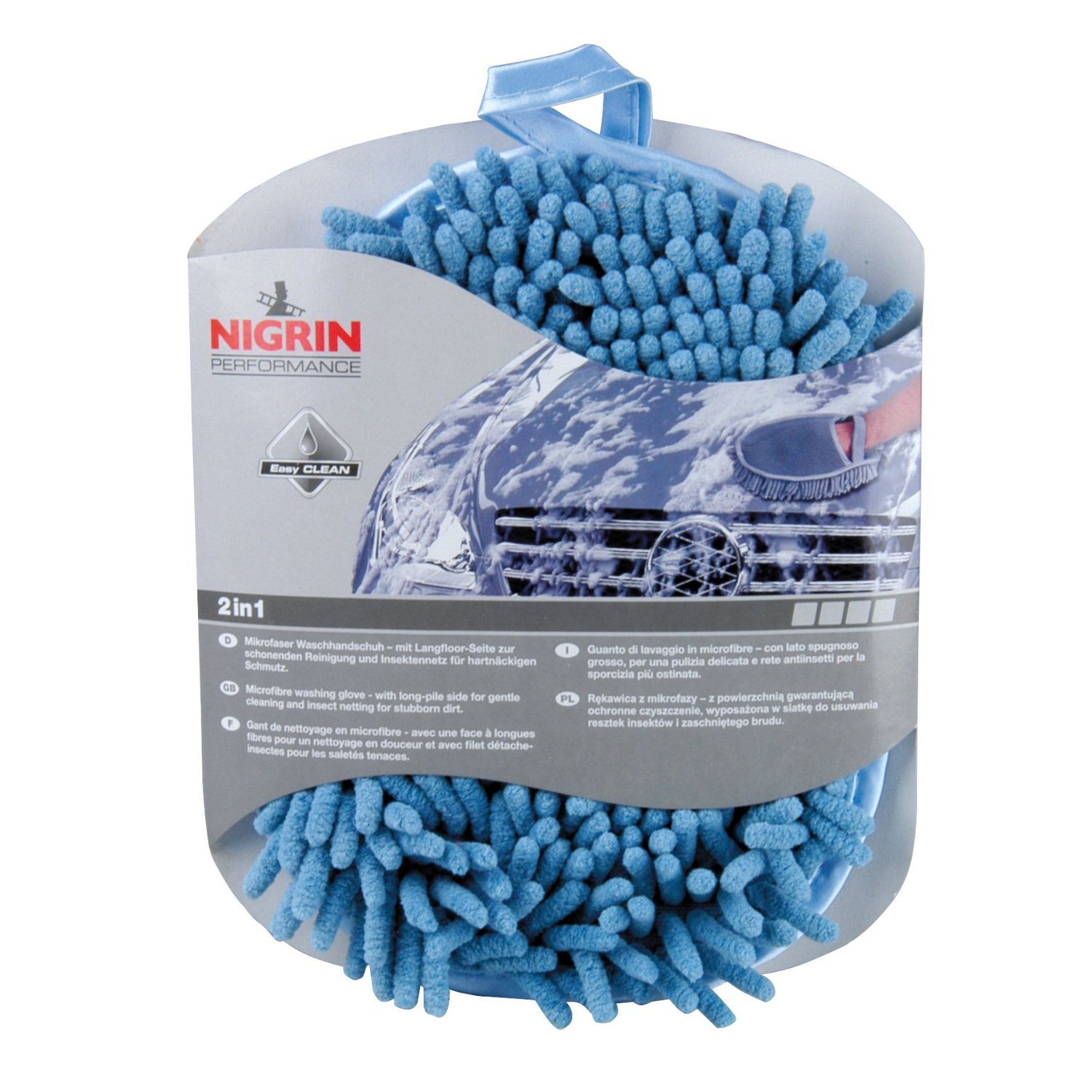 Nigrin Performance Microfaser Waschhandschuh