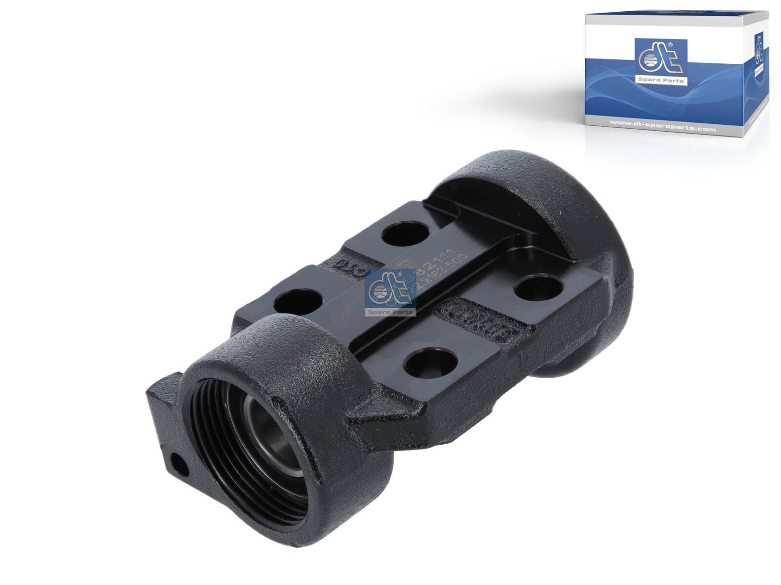 Lagerbock, Stoßdämpferlagerung (Fahrerhaus) “DT Spare Parts links , 2 Jahre Garantie , 2.300 g”