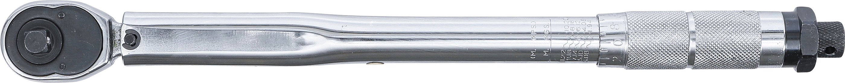 BGS Drehmomentschlüssel | Abtrieb Außenvierkant 10 mm (3/8") | 19 - 110 Nm