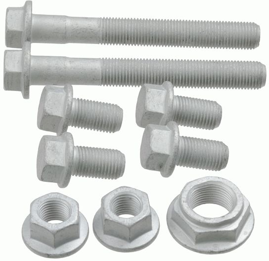 Reparatursatz, Radaufhängung