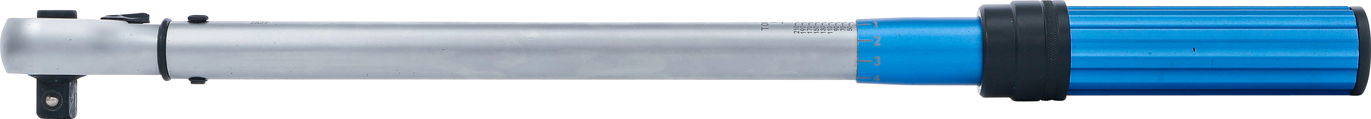 BGS Drehmomentschlüssel-Satz | mit Adapter + Verlängerung | Abtrieb Außenvierkant 12,5 mm (1/2") | 40 - 220 Nm | 3-tlg.