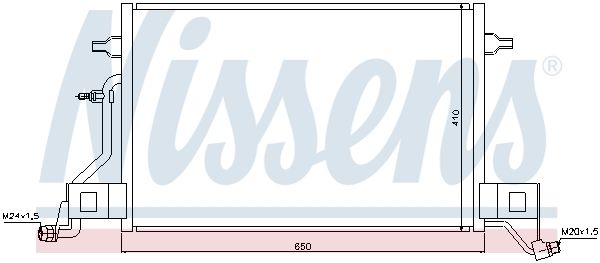 Kondensator, Klimaanlage