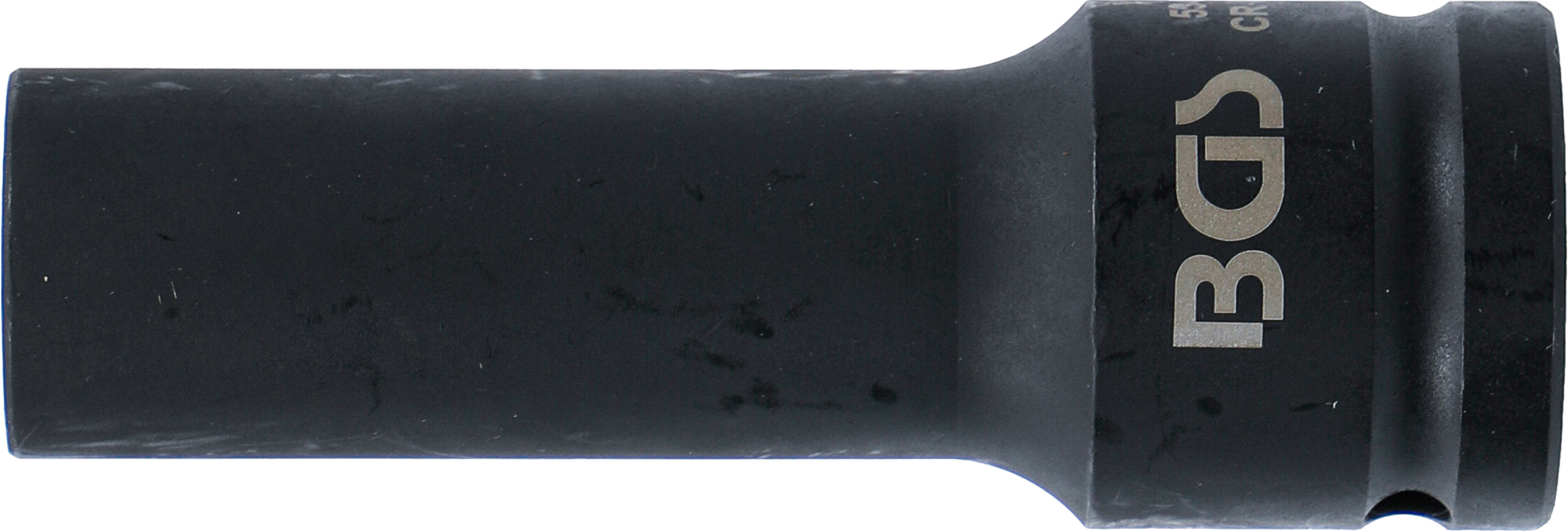 BGS Kraft-Steckschlüssel-Einsatz E-Profil, tief | Antrieb Innenvierkant 20 mm (3/4") | SW E24