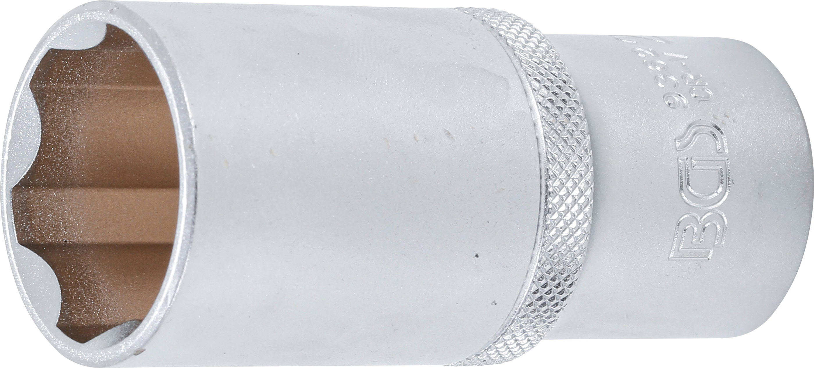 BGS Steckschlüssel-Einsatz Super Lock, tief | Antrieb Innenvierkant 12,5 mm (1/2") | SW 27 mm