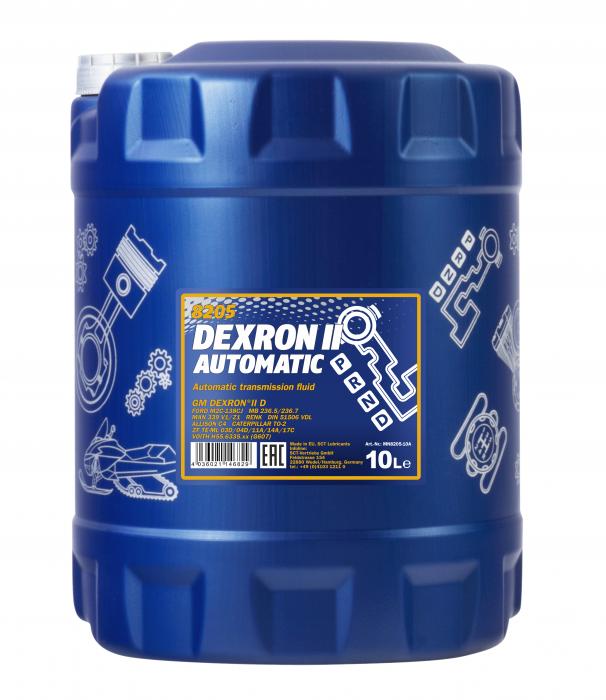 Mannol 8205 ATF Dexron II Automatic 10 Liter