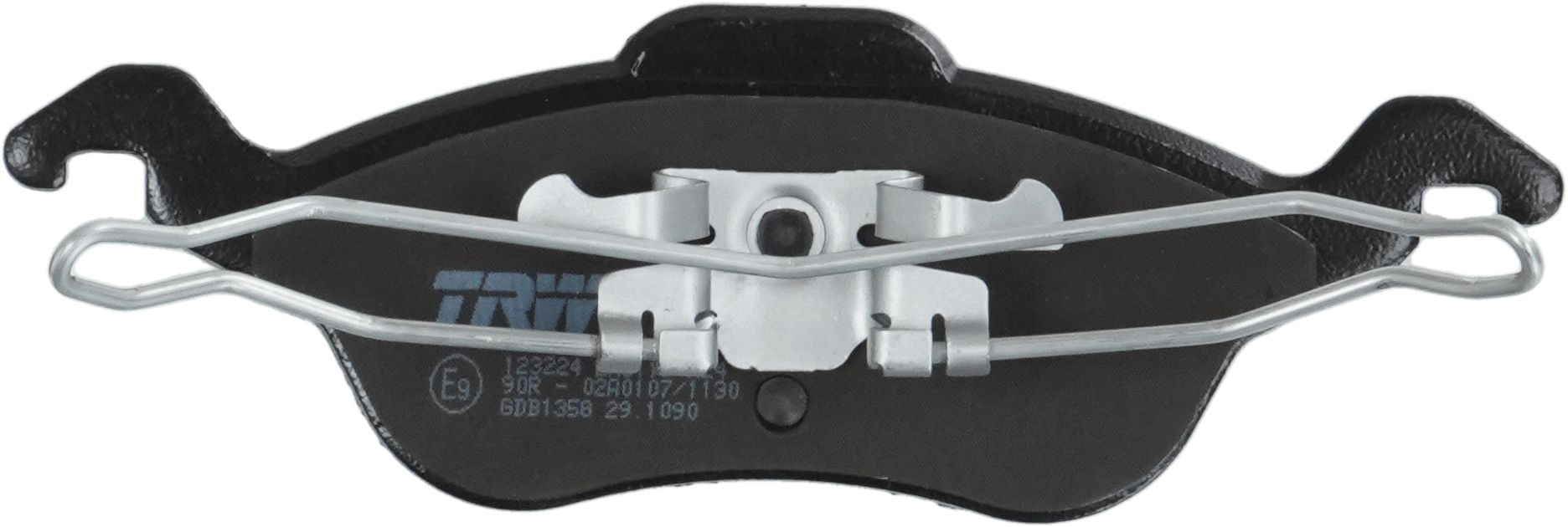 Bremsbelagsatz, Scheibenbremse