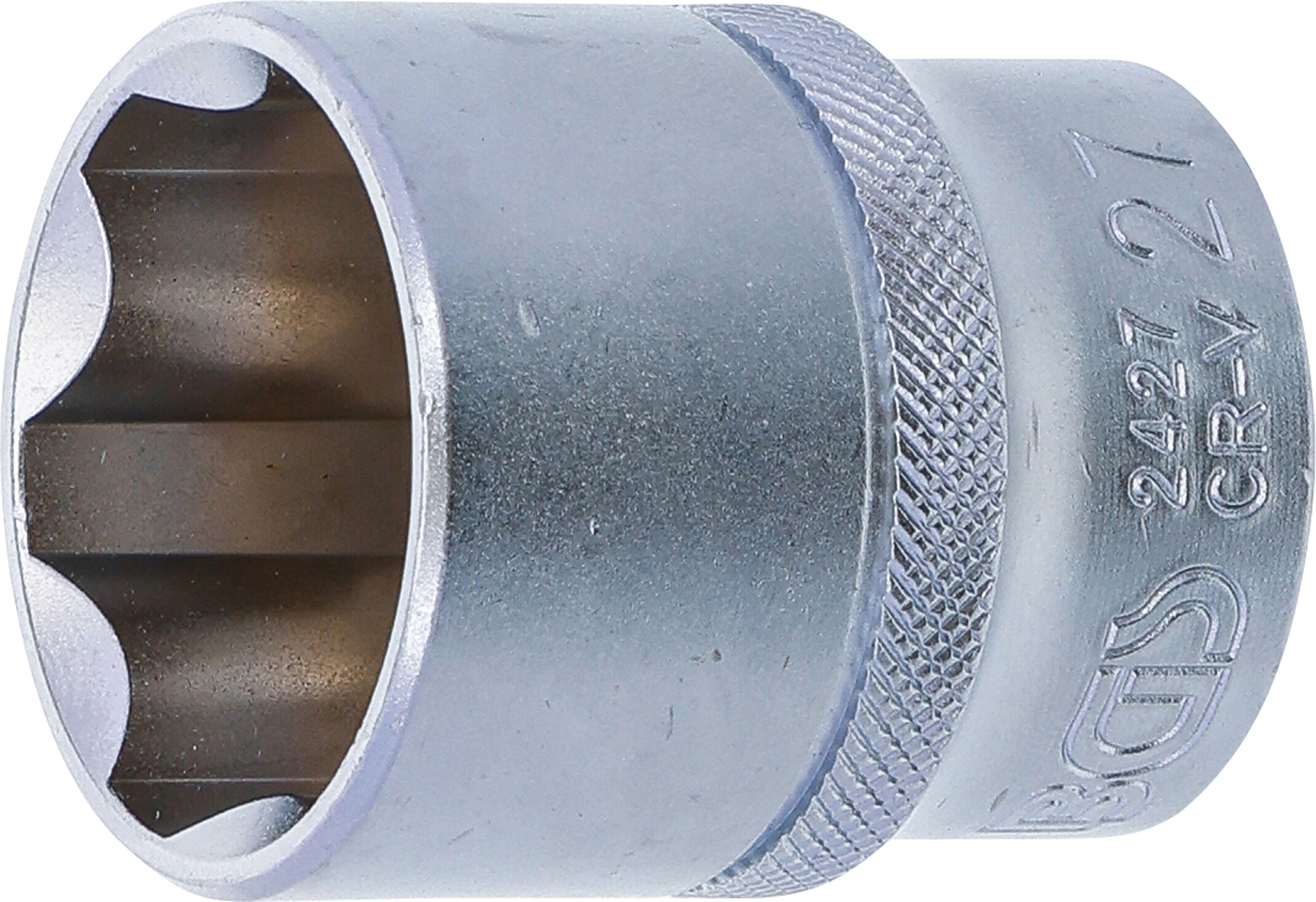 BGS Steckschlüssel-Einsatz Super Lock | Antrieb Innenvierkant 12,5 mm (1/2") | SW 27 mm