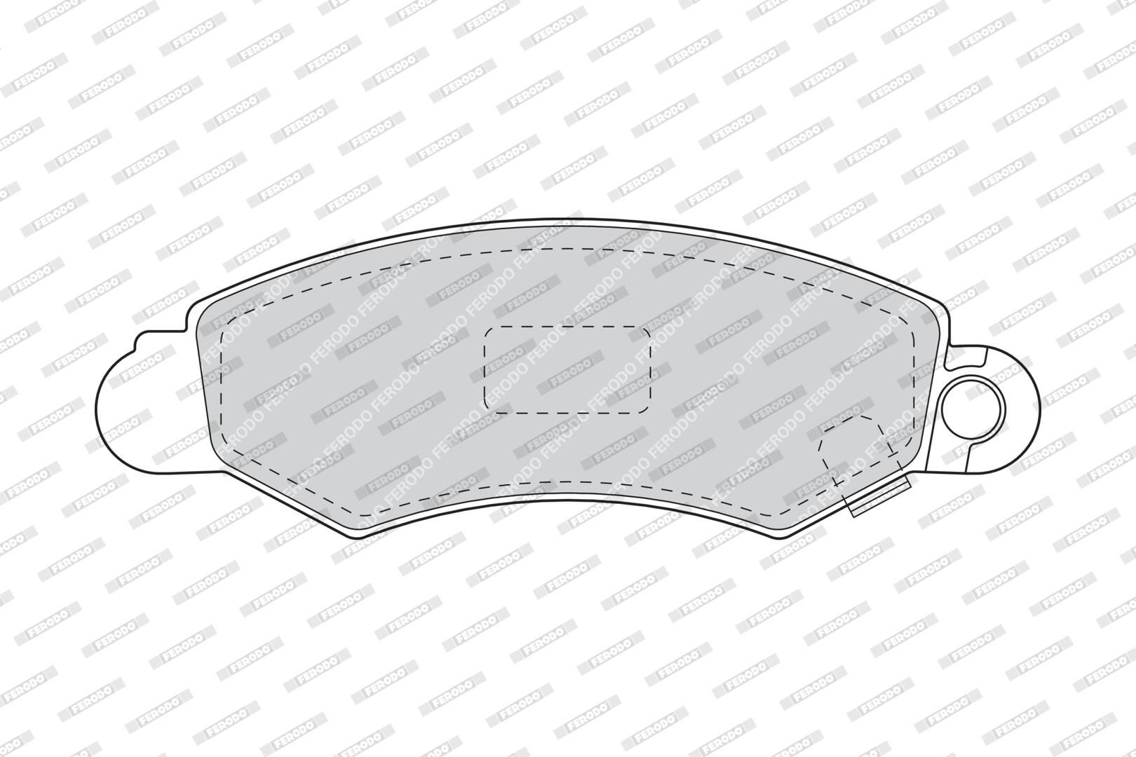 Bremsbelagsatz, Scheibenbremse