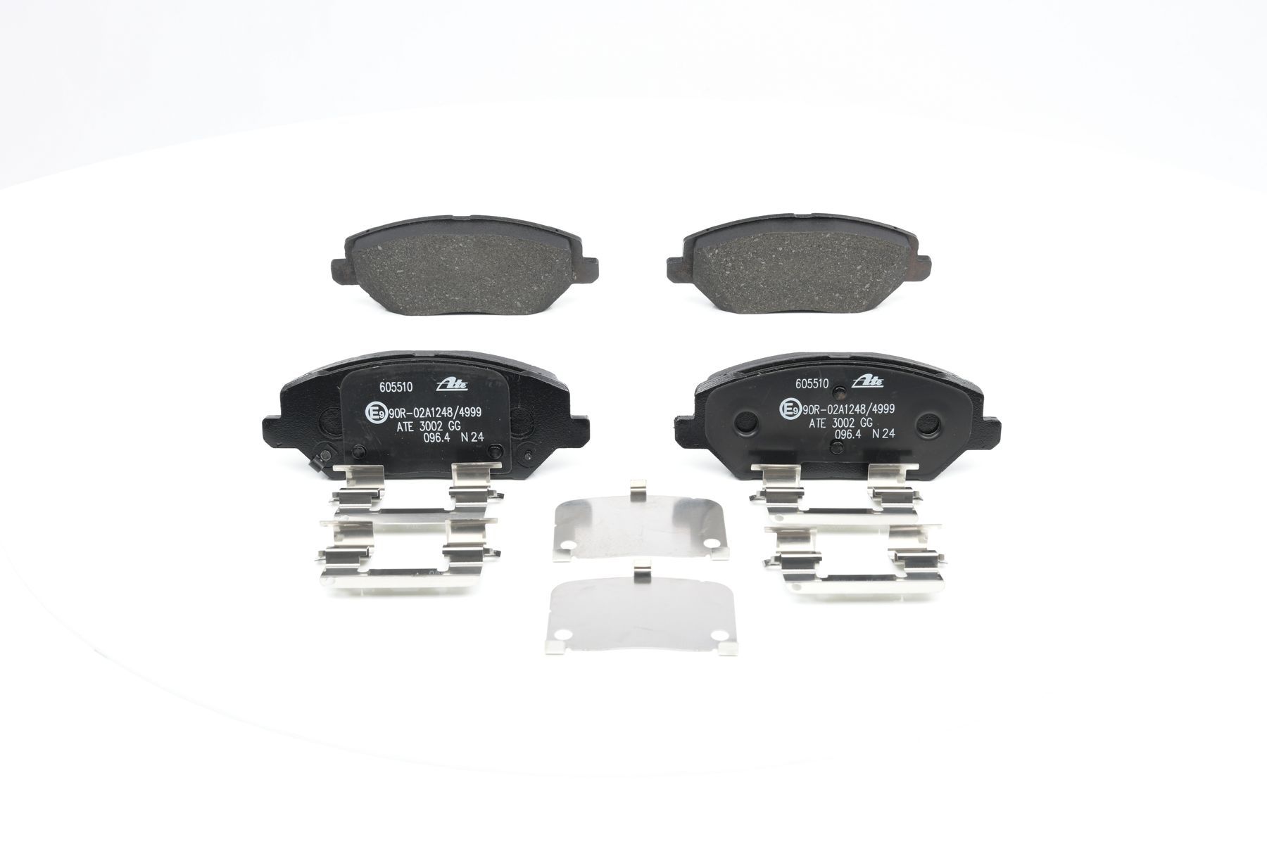 Bremsbelagsatz, Scheibenbremse