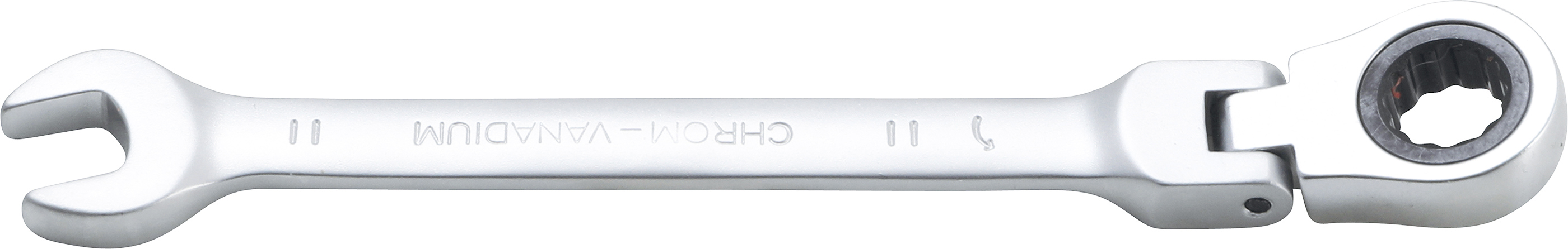 BGS Ratschenring-Maulschlüssel | abwinkelbar | SW 11 mm