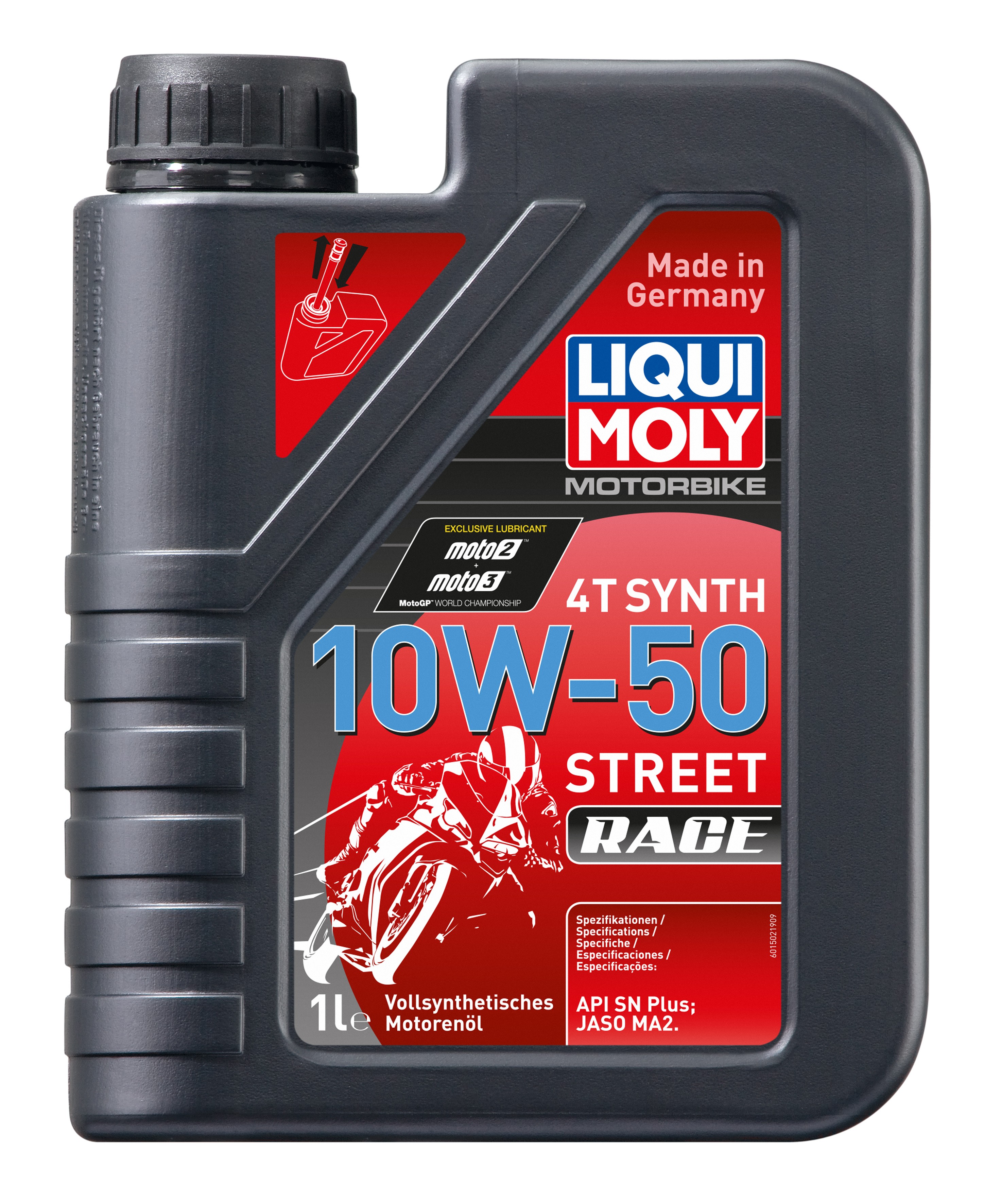 10W-50 Liqui Moly 1502 Racing Synth 4T Motorrad Motoröl