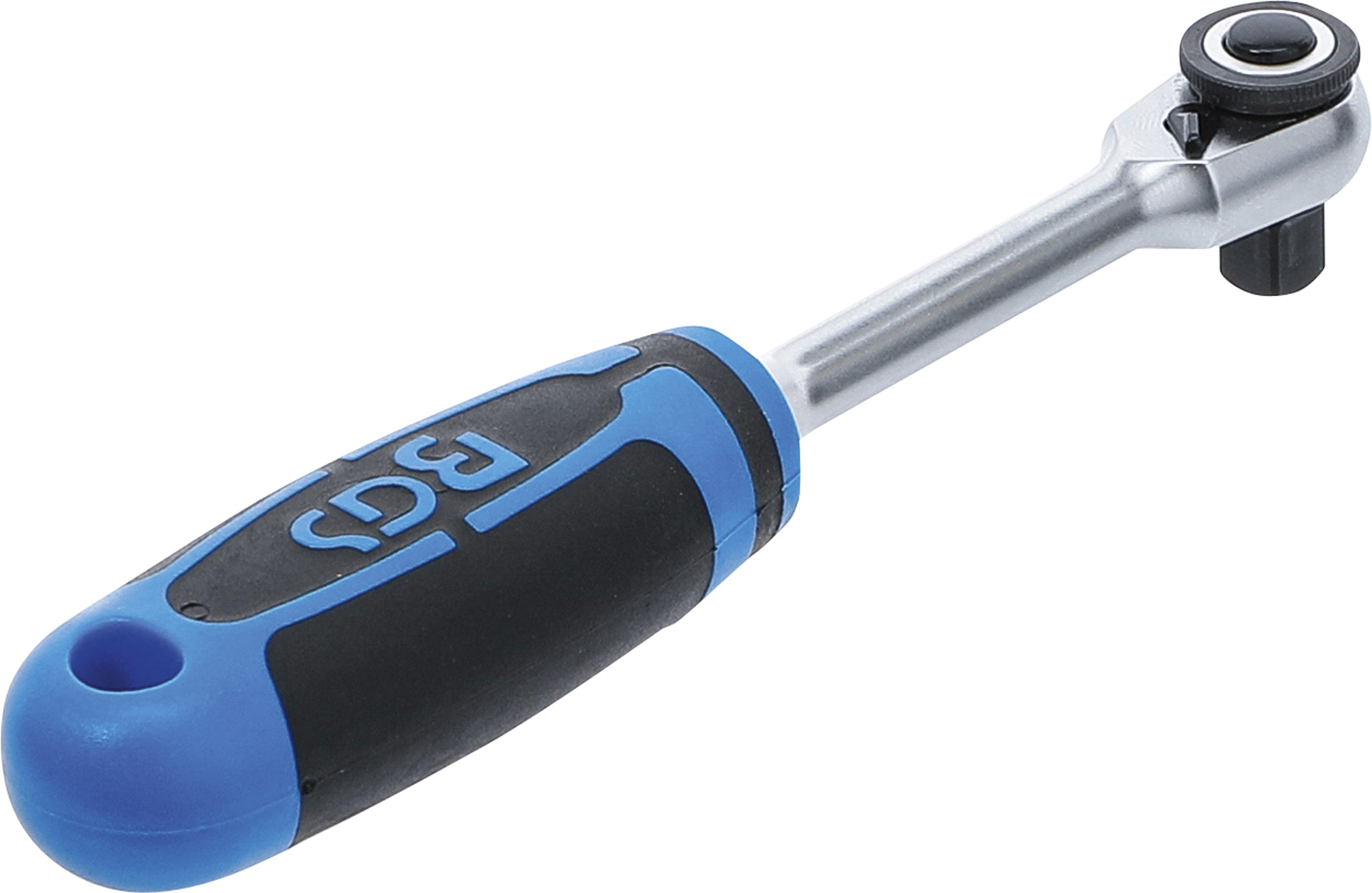 BGS Umschaltknarre | feinverzahnt | Abtrieb Außenvierkant 6,3 mm (1/4")