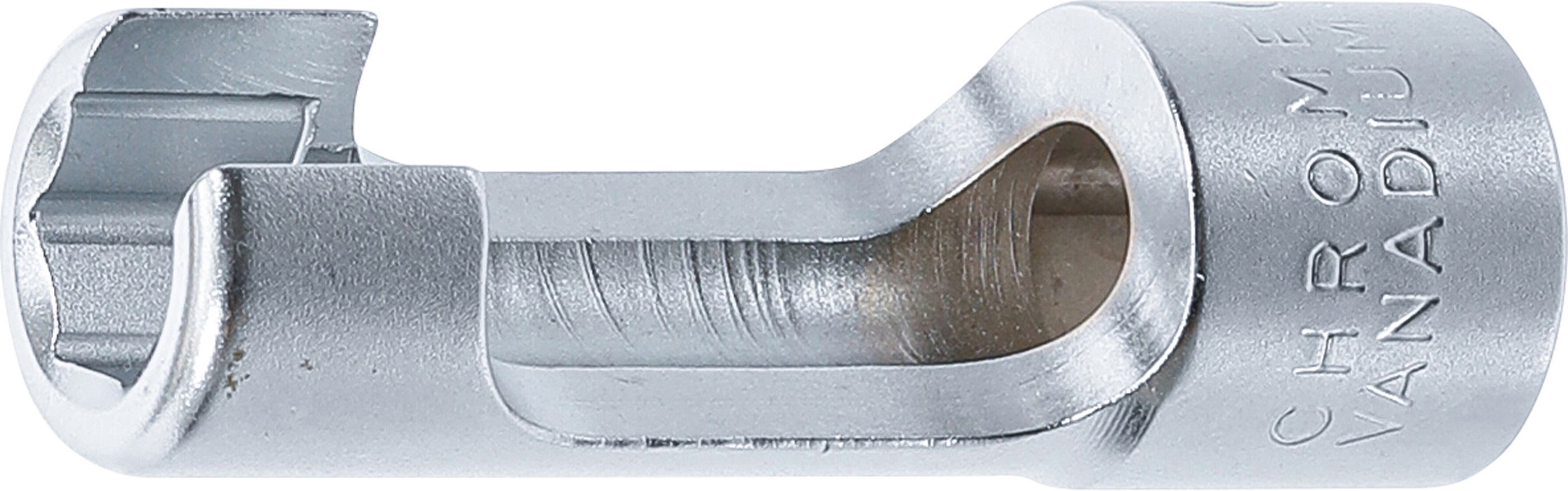 BGS Spezial-Steckschlüssel-Einsatz, geschlitzt | Antrieb Innenvierkant 10 mm (3/8") | SW 9 mm