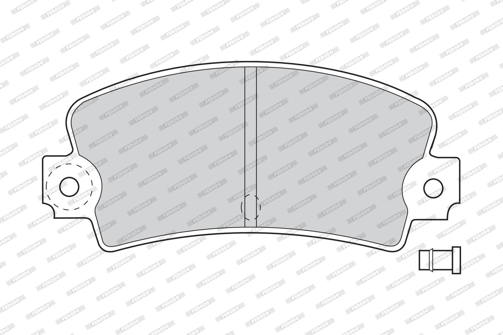 Bremsbelagsatz, Scheibenbremse