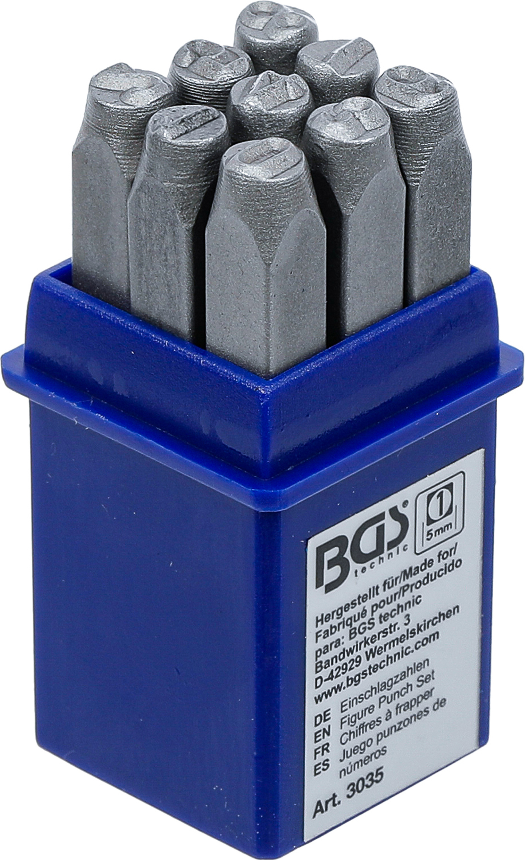 BGS Einschlagzahlen | 5 mm