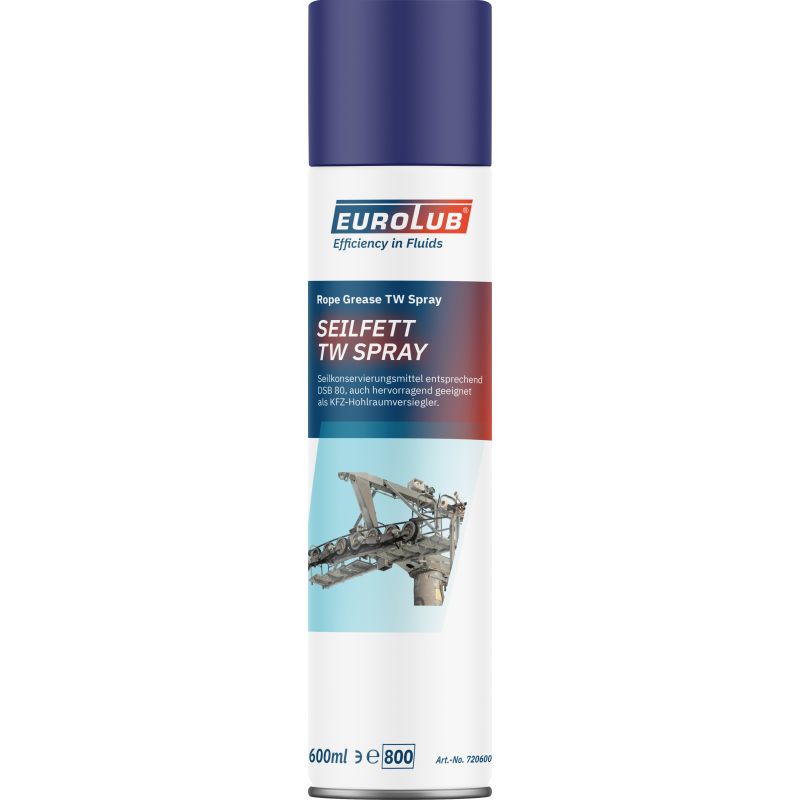 Eurolub Seilfett Spray Hohlraumversiegelung 600 ml