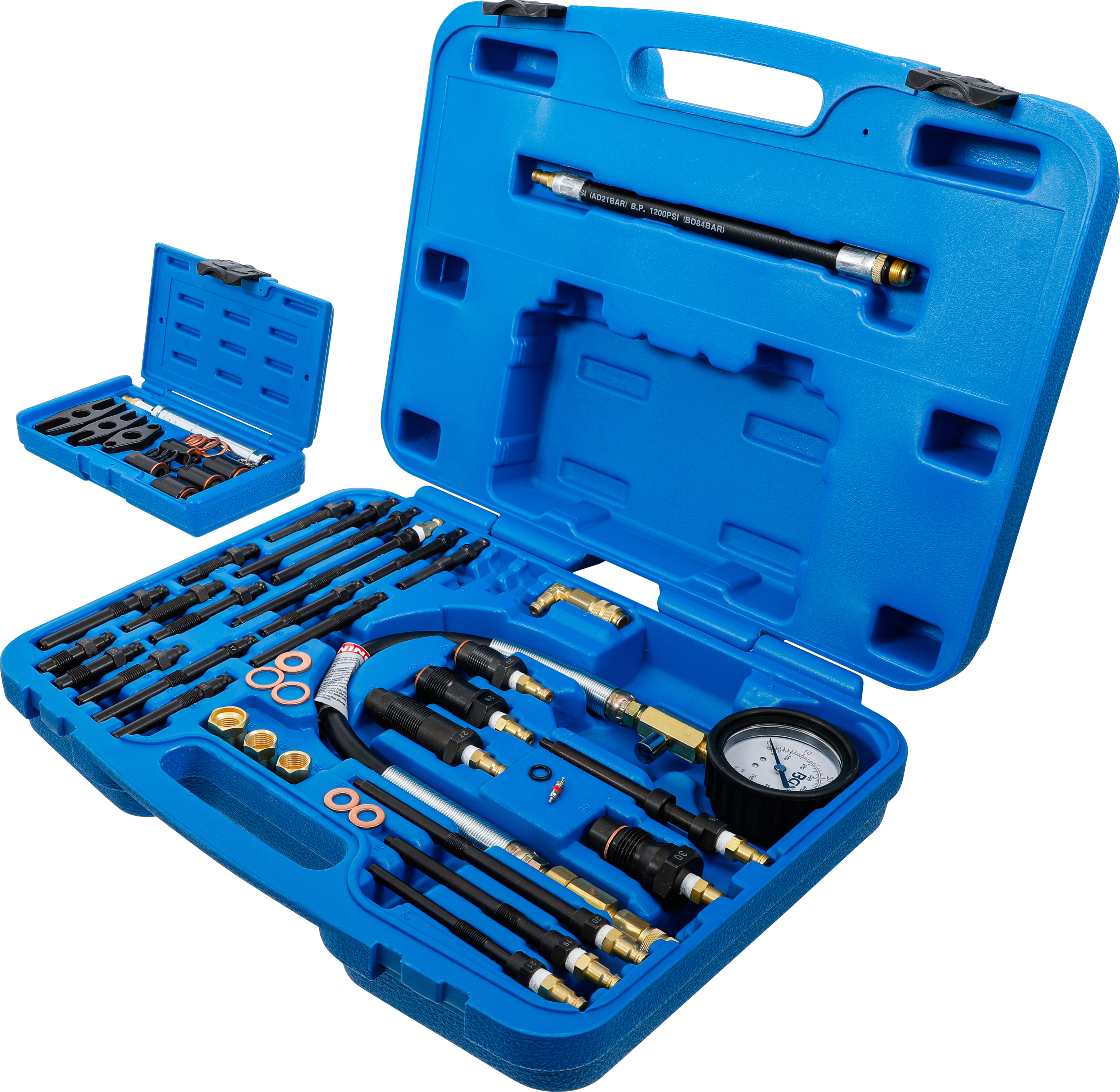 BGS Kompressionstester-Satz für Benzin- und Dieselmotoren