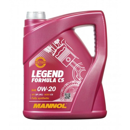 0W-20 Mannol 7921 Legend Formula C5 Motoröl 5 Liter