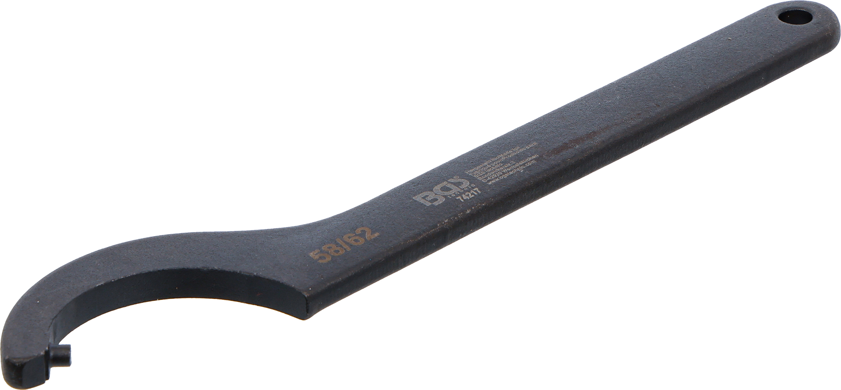 BGS Hakenschlüssel mit Zapfen | 58 - 62 mm