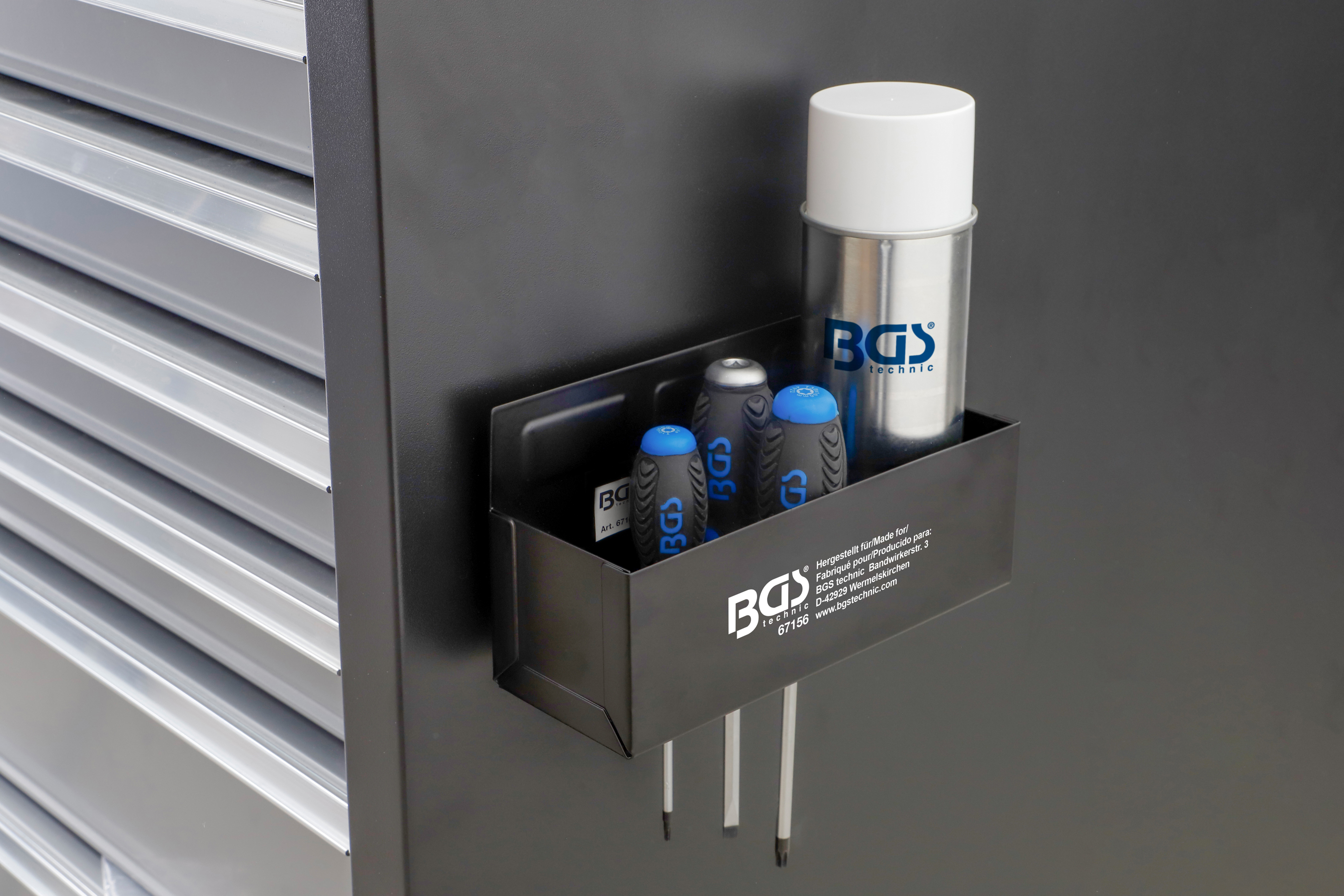BGS Magnet-Spraydosen-Ablage | 210 mm