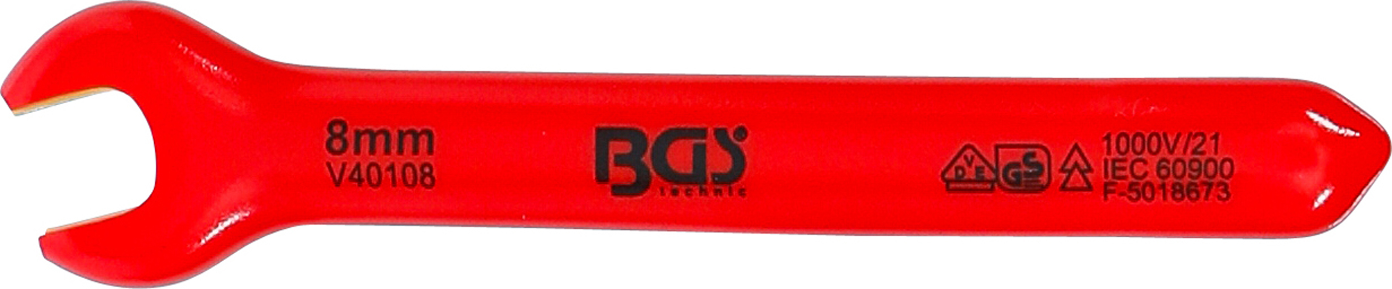 BGS VDE-Einmaulschlüssel | SW 8 mm