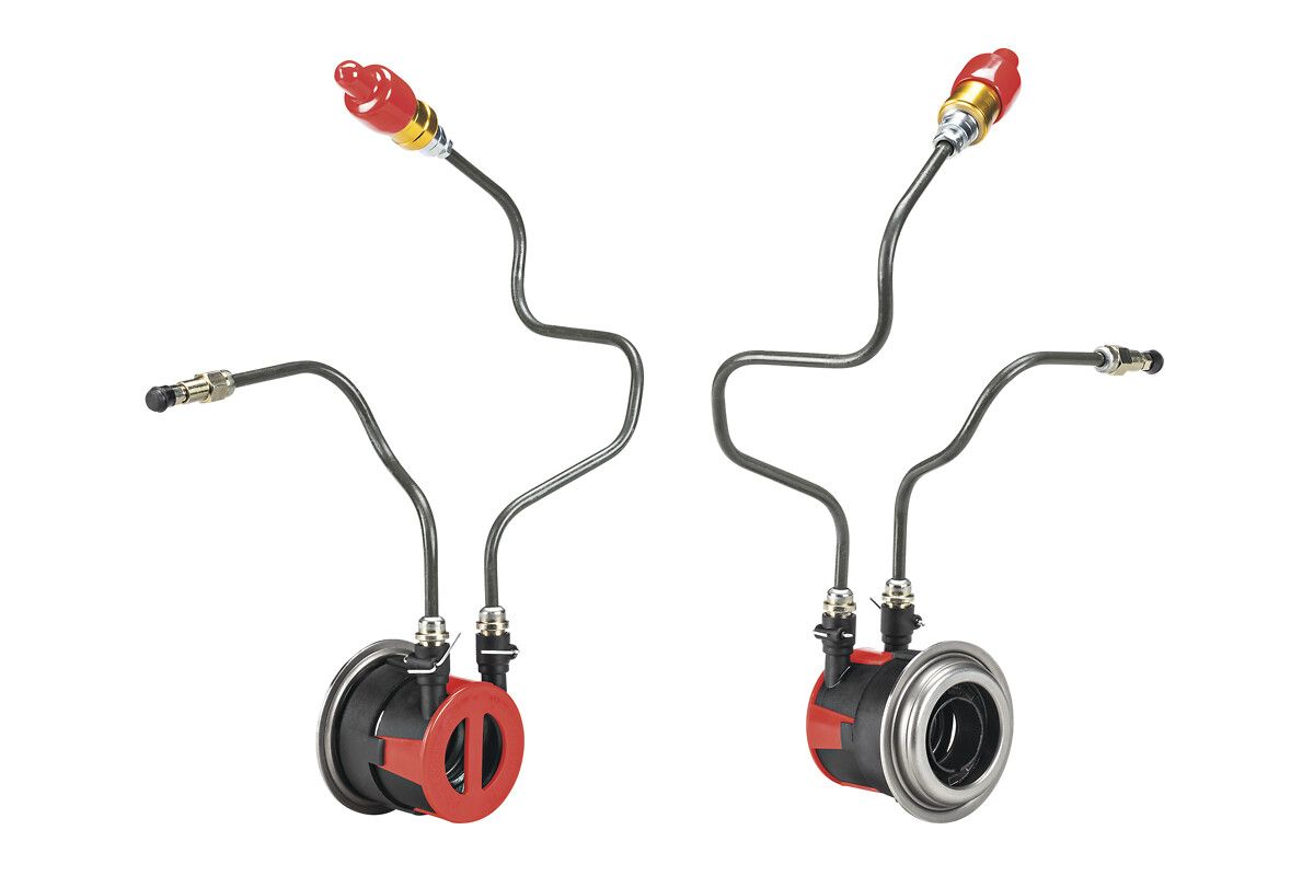 Zentralausrücker, Kupplung