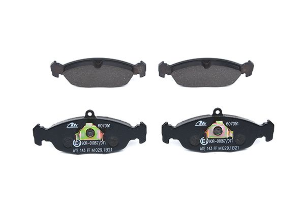 Bremsbelagsatz, Scheibenbremse