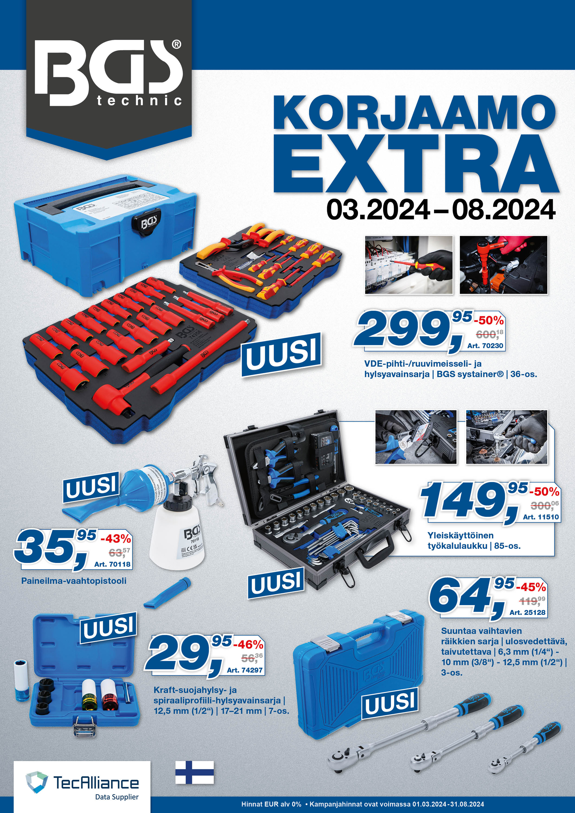 BGS Werkstattaktion 1/2024 finnisch (gültig 01.03.2024 - 31.08.2024)