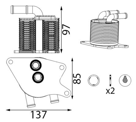 Ölkühler, Automatikgetriebe