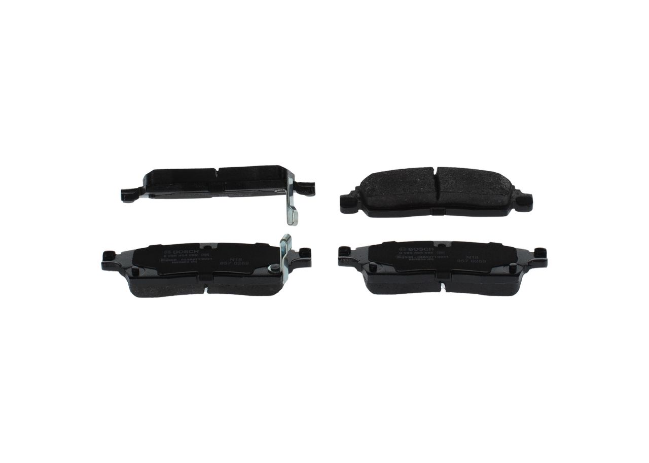 Bremsbelagsatz, Scheibenbremse