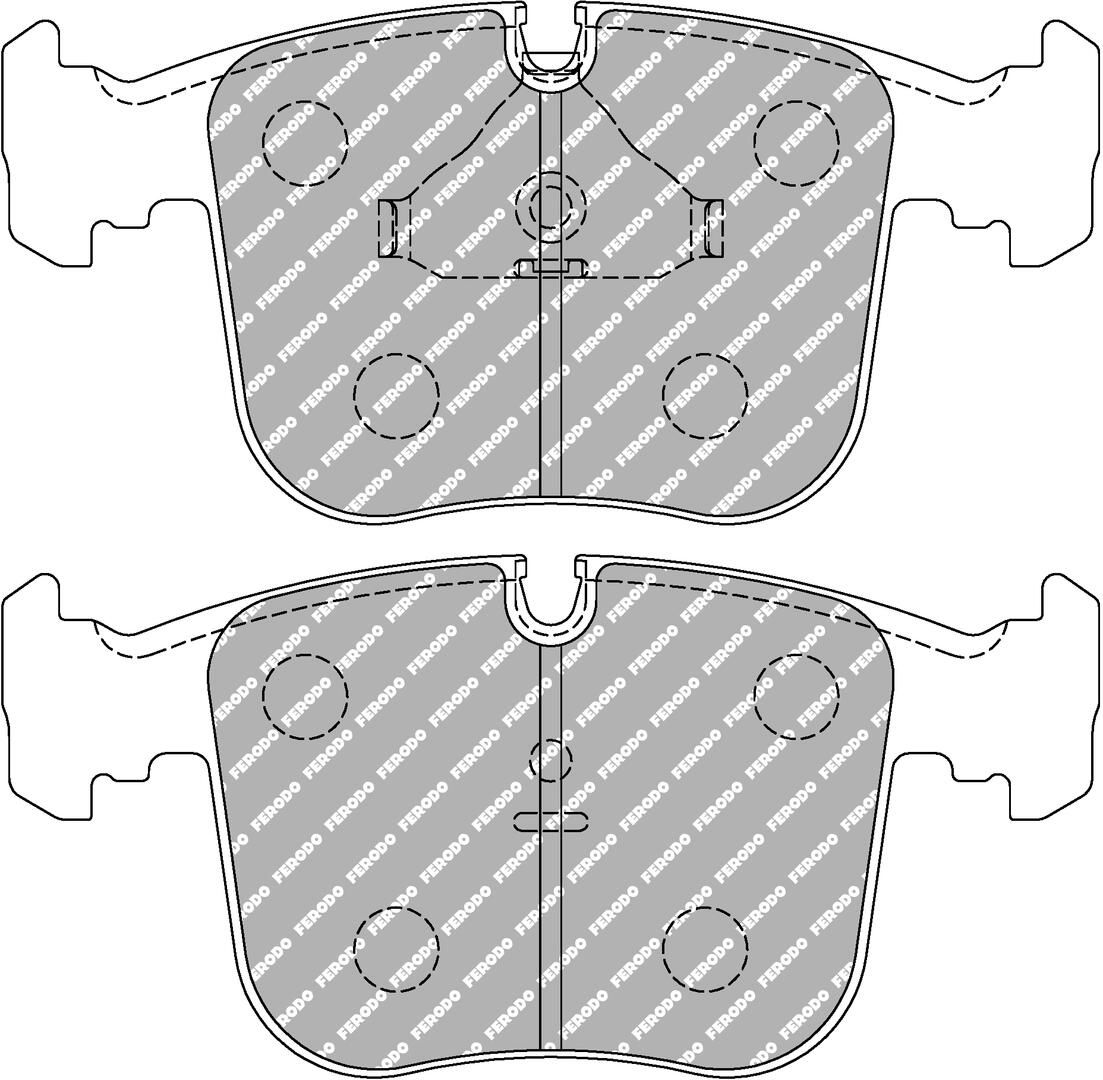 Bremsbelagsatz, Scheibenbremse