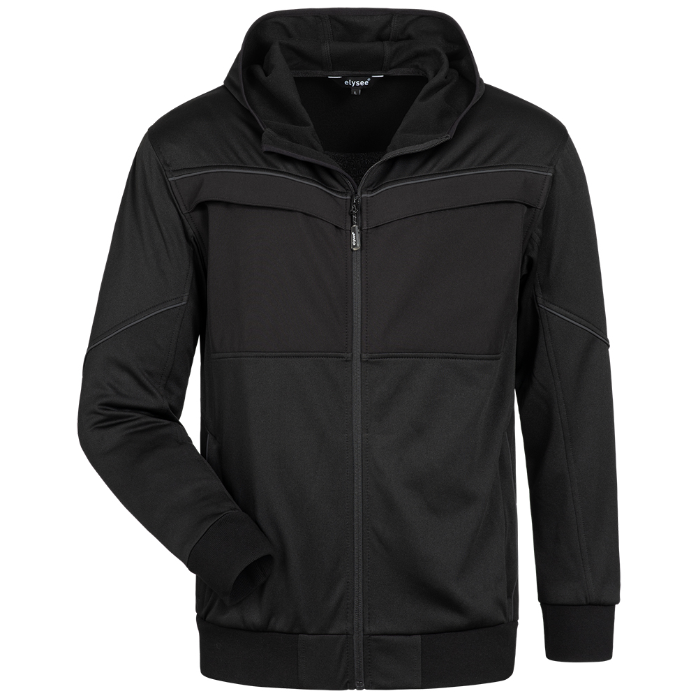 Elysee Sweatjacke Ferrol Schwarz