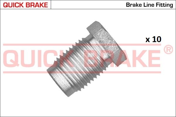 Element Bremsleitung (stückzahl in der Verpackung: 10 Stück) (gewindedurchmesser: 10,6mm länge: 27mm, M16x1,5)