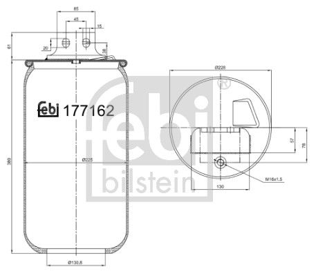 Federbalg, Luftfederung