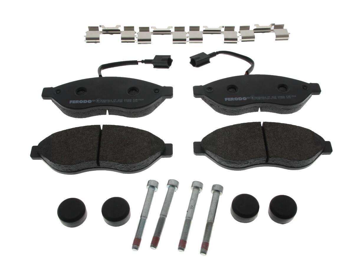 Bremsbelagsatz, Scheibenbremse