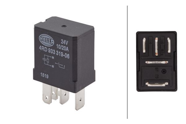 Relais, Arbeitsstrom