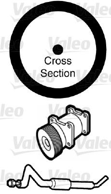 Dichtung, Kühlmittelrohrleitung