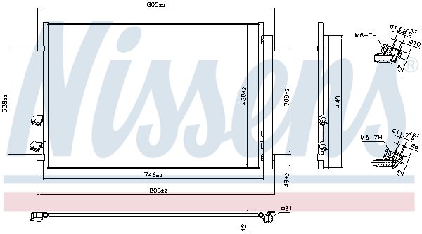 Kondensator, Klimaanlage