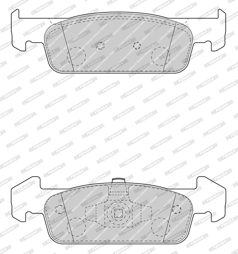 Bremsbelagsatz, Scheibenbremse