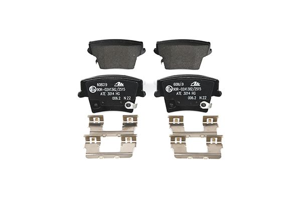 Bremsbelagsatz, Scheibenbremse