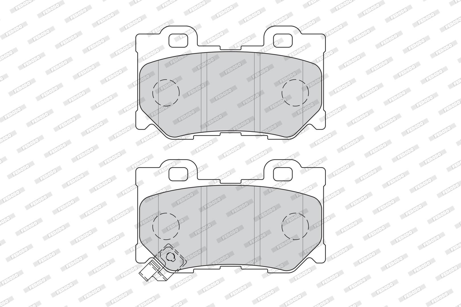 Bremsbelagsatz, Scheibenbremse