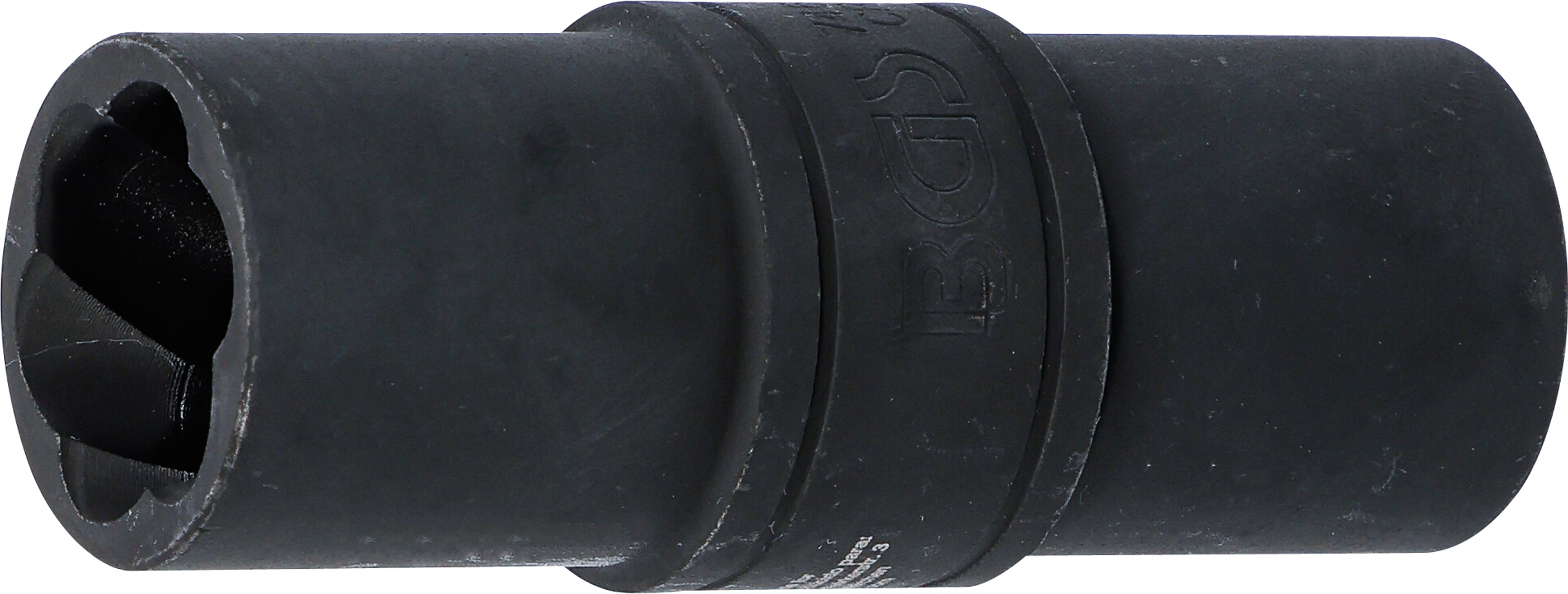 BGS Kraft-Spezial-Schraubenausdreh-Wendeeinsatz 19 mm | 12,5 mm (1/2")