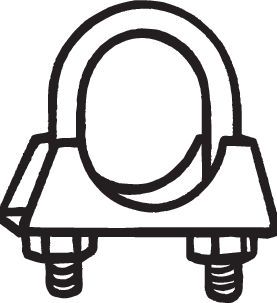 Klemmstück, Abgasanlage