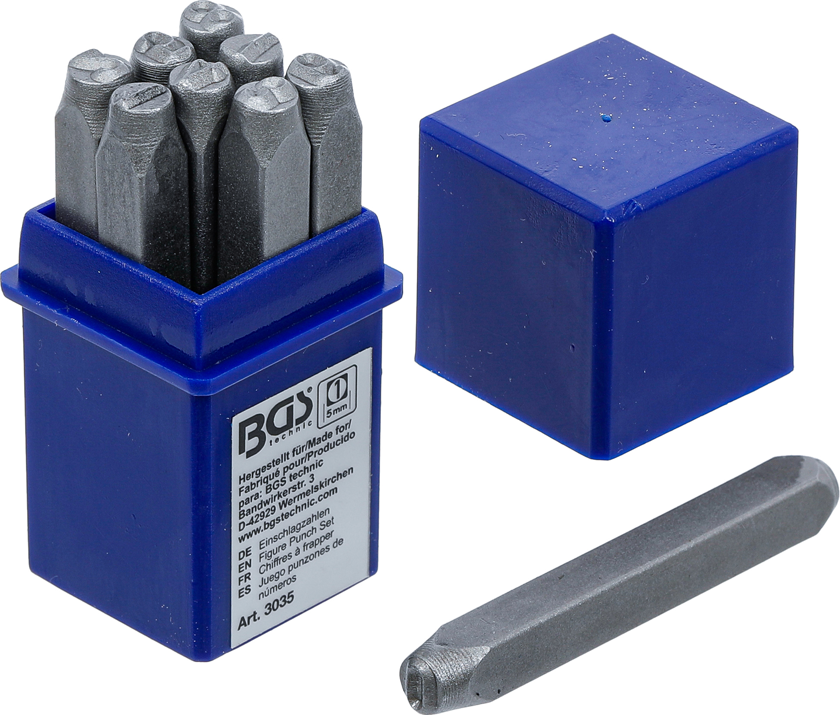 BGS Einschlagzahlen | 5 mm