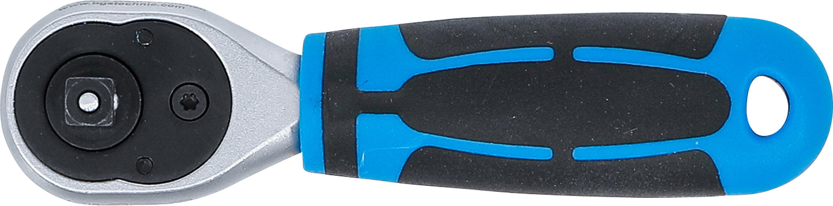 BGS Mini-Umschaltknarre | Abtrieb Außenvierkant 6,3 mm (1/4")