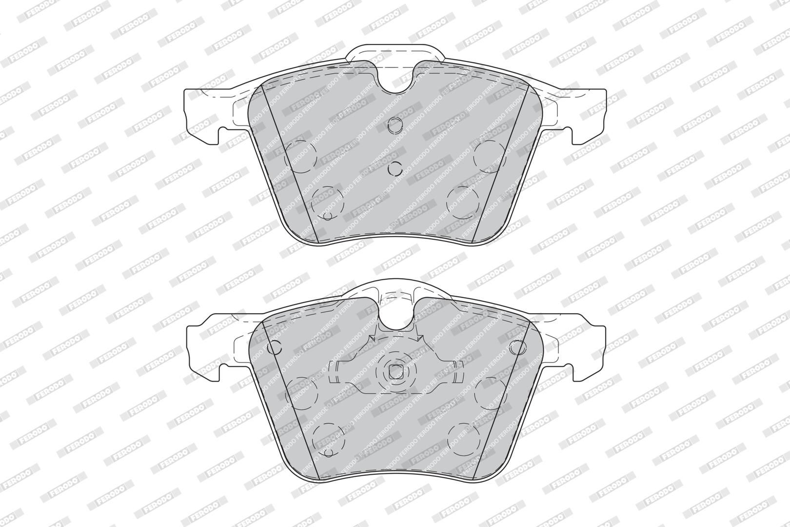 Bremsbelagsatz, Scheibenbremse