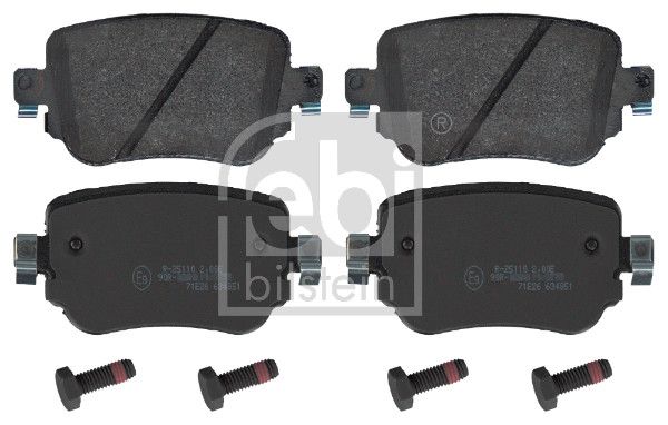 Bremsbelagsatz, Scheibenbremse