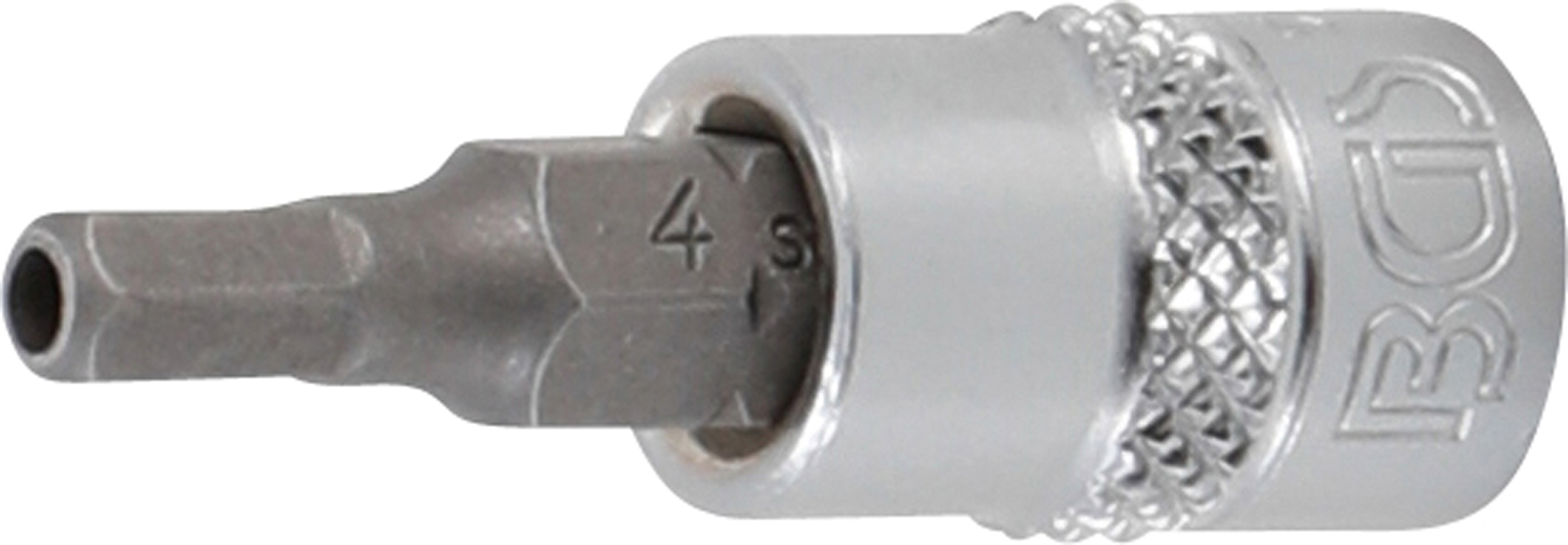 BGS Bit-Einsatz-Satz | Antrieb Innenvierkant 6,3 mm (1/4") | Innensechskant mit Bohrung 2 - 7 mm | 8-tlg.