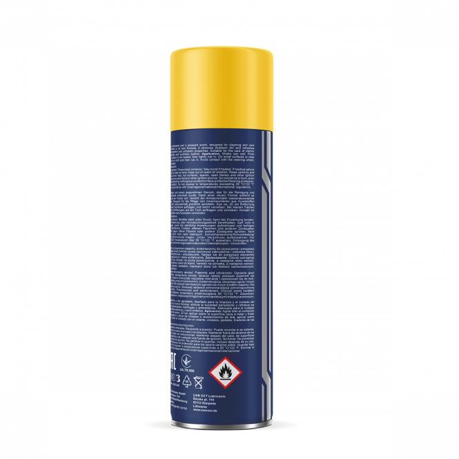 Mannol Cockpit Reiniger Spray Pomegranate Kunststoffpflege Granatapfel 500 ml